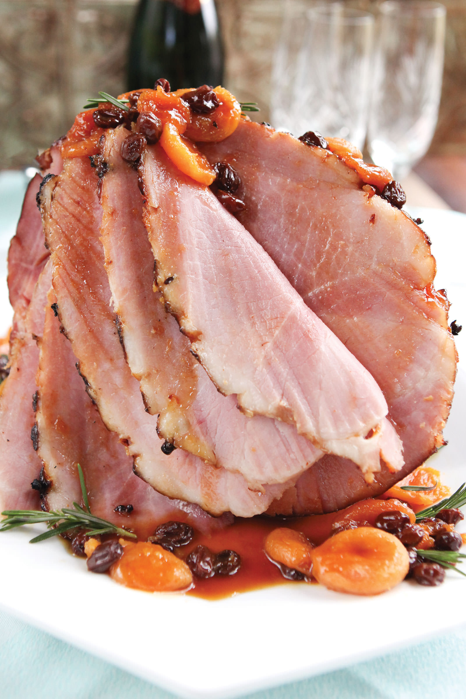Madeira Ham with Apricots